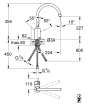 Grohe 31180000 measurements