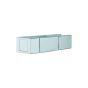 The Grohe sliding element 48180 48180000 in chrome is a component designed for use with Grohe shower systems