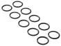 Grohe o'ring (pack of 10) 0305500M O-Ring EAN 4005176124211