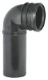 Grohe PP-outlet bend Ø 90 mm 42327000