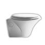 Hatria Sculpture lavatory Hatria Sculture Y0LF01 Toilet Seat and Cover Replacement Seat