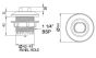 HERGA Actuator Pneumativ Single Push Button SK 6442 BCCA A000