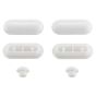 Ideal Standard Michelangelo seat Buffers white Diaqua Nice 31171294 Toilet Seat buffer set