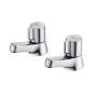 Ideal Standard Alto Bath Pillar Taps Chrome B0350AA