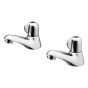 Ideal Standard B9853AA Chrome Elements Brass Washbasin Tap, Ceramic