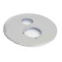 Ideal Standard F960913AA Chrome Round Tempreture and Flow Faceplate For Easy Box F960913AA
