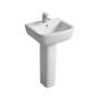 Ideal Standard Tempo 55cm pedestal basin - one taphole T058601