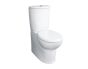 JACOB DELAFON KOHLER OPIAZ 17751A-0 REPLACEMENT SOFT CLOSE TOILET SEAT WHITE
