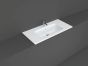 RAK Joy Drop-In Washbsn 101X46Cm (1 Tap Hole) JOYDI10101WH Bathroomsuites