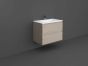 RAK Joy Wh Vanity 80Cm (Grey Elm) JOYWH080EGY Bathroomsuites