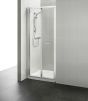Ideal Standard  Connect 2 760mm bifold door with Idealclean clear glass - bright silver finish  K9397EO