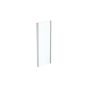 Ideal Standard Connect 2 760mm side panel with Idealclean clear glass - bright silver finish K9413EO