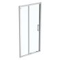 Ideal Standard Connect 2 800mm side panel with Idealclean clear glass - bright silver finish K9415EO