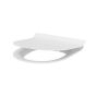 CERSANIT CREA OVAL SLIM TOILET SEAT AND COVER WITH SLOW CLOSING HINGES DUR ANTIBLE  K98-0177