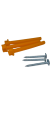 Cersanit K99-0423 is a set of screwed flush button retainers designed for Cersanit concealed cistern toilet frames