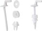 Laufen  Jika plastic toilet seat hinges 8.9127.1.000.000.1  for Jika Lyra  892515 