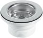 McAlpine BSW10PR 70mm Flange Centre Pin Sink Waste - White