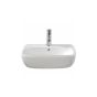 Twyford 550 x 445mm semi recessed washbasin, 1 tap hole MD4621WH