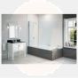 Dambai Wall Mounted Toilet Brush Holder - Brushed Brass