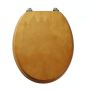 Tavistock Millennium Toilet Seat with Chrome Hinge - Various Colour Options Antique Pine