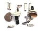 Pressalit Scandinavia 75 Toilet Seat Top Mounted Hinge Set - D43P999