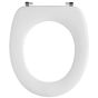 Pressalit 2000 without cover 49 Standard toilet seat without cover incl. hinge in stainless steel 49000-UN3999 / UN4 / 5708590299136