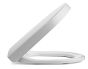 Pressalit 3 Soft Close White Toilet Seat 684000-D38999