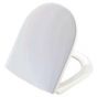 Pressalit Objecta D Toilet Seat and Cover with Stainless Steel Hinges 172011-BQ6999