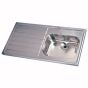 Twyford.1.200mm.x.600mm,.single.sink.and.single.drainer,.left