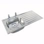 Twyford.PS8601SS.Inset.Sgl.Sink.RH.Drainer.2TH.SS..
