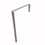 Twyford.Stainless.steel.front.leg.supports.(for.use.with.single.sinks)