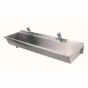 Twyford.PS9311SS.1200mm.Wash.Trough.2TH.LH.Outlet...