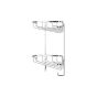 Croydex QM260841 Sm 2 Tier Corner Basket