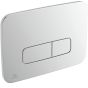 Ideal Standard Oleas P3 pneumatic dual flushplate, Ideal Standard- Chrome R0124AA