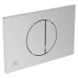 Ideal Standard R0503AA Oleas Mechanic Chrome Dual Flush Plate 230x7.5x150 mm