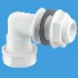 McAlpine R5M 3/4in O/Flow Universal Bent Tank Conn