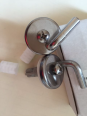 RAK SERIES 600 TOILET SEAT HINGES STANDARD CLOSE COMHKIT