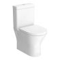 RAK Resort Mini Quick Release Sandwich Soft Close Toilet Seat - White - RAKSEAT012 MTSB001