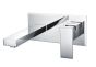 RAK Cubis Wm Bsn Mxr With Back Plate RAKCUB3007 Bathroomsuites