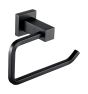 RAK Cubis Toilet Roll Holder In Black RAKCUB9901B Bathroomsuites