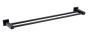 RAK Cubis Double Towel Rail In Black RAKCUB9912B Bathroomsuites