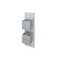 RAK Feeling Sq Single Outlet Therm Shwr Valve RAKFSV1505S Bathroomsuites