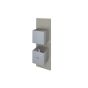 RAK Feeling Sq Single Outlet Therm Shwr Valve RAKFSV1514S Bathroomsuites