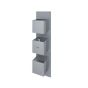 RAK Feeling Sq Dual Outlet Therm Conc Shwr Valve RAKFSV2503S Bathroomsuites