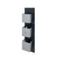 RAK Feeling Sq Dual Outlet Therm Conc Shwr Valve RAKFSV2504S Bathroomsuites