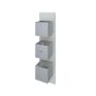 RAK Feeling Sq Dual Outlet Therm Conc Shwr Valve RAKFSV2505S Bathroomsuites