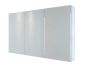 RAK Gemini Alluminium Triple Dr Mirrored Cabinet RAKGEM5003 Bathroomsuites