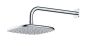 RAK Petit Sq Wm Rain Shwr Head In Cp RAKITA1017C Bathroomsuites