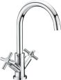 RAK London Cross Head Kitchen Sink Mxr RAKKIT002 Bathroomsuites