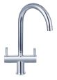 RAK Berlin Contemporary Cruciform Kitchen Sink Mxr RAKKIT014 Bathroomsuites